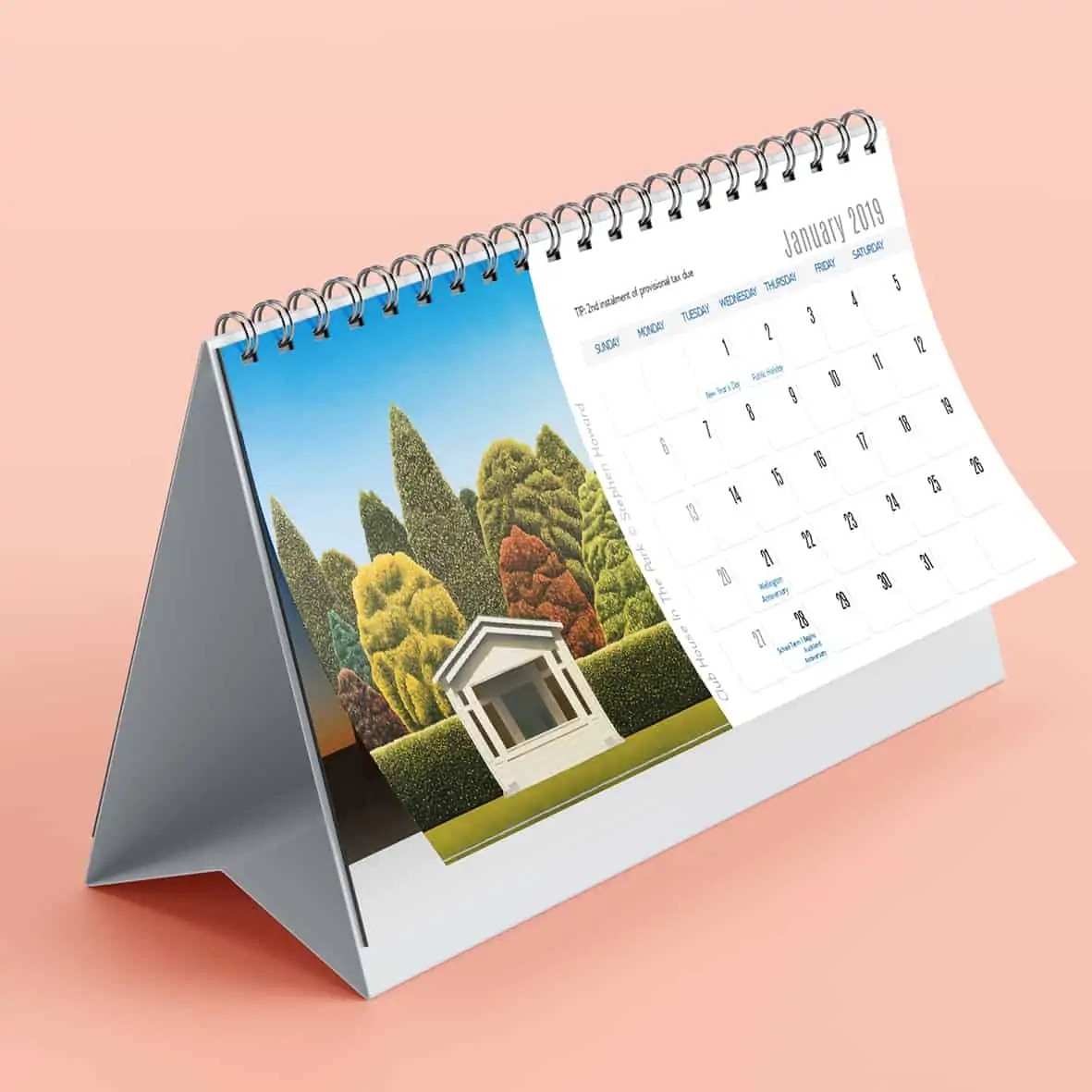 Kalender Duduk Mini Brandtalk Advertising