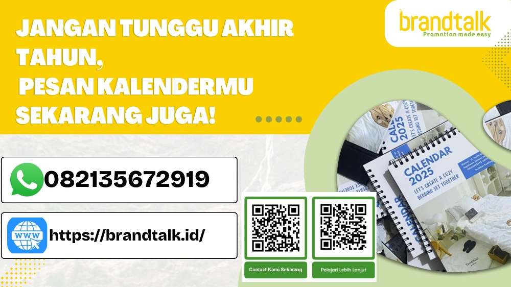 Cetak Kalender Fisik 2026 