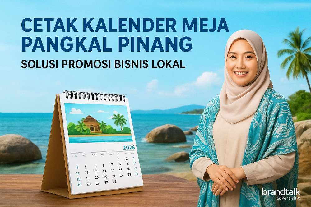 Cetak Kalender Meja Pangkal Pinang