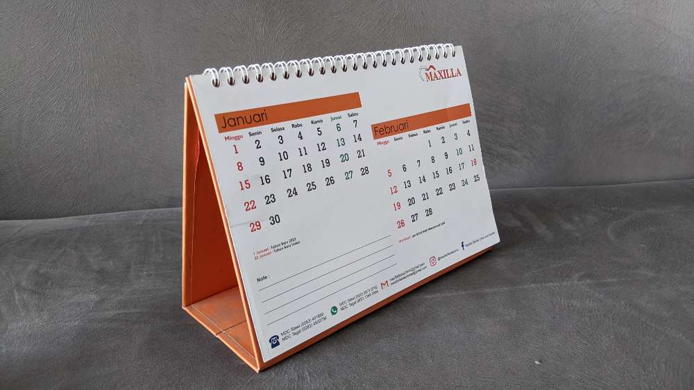 Cetak Kalender Terdekat Cirebon 