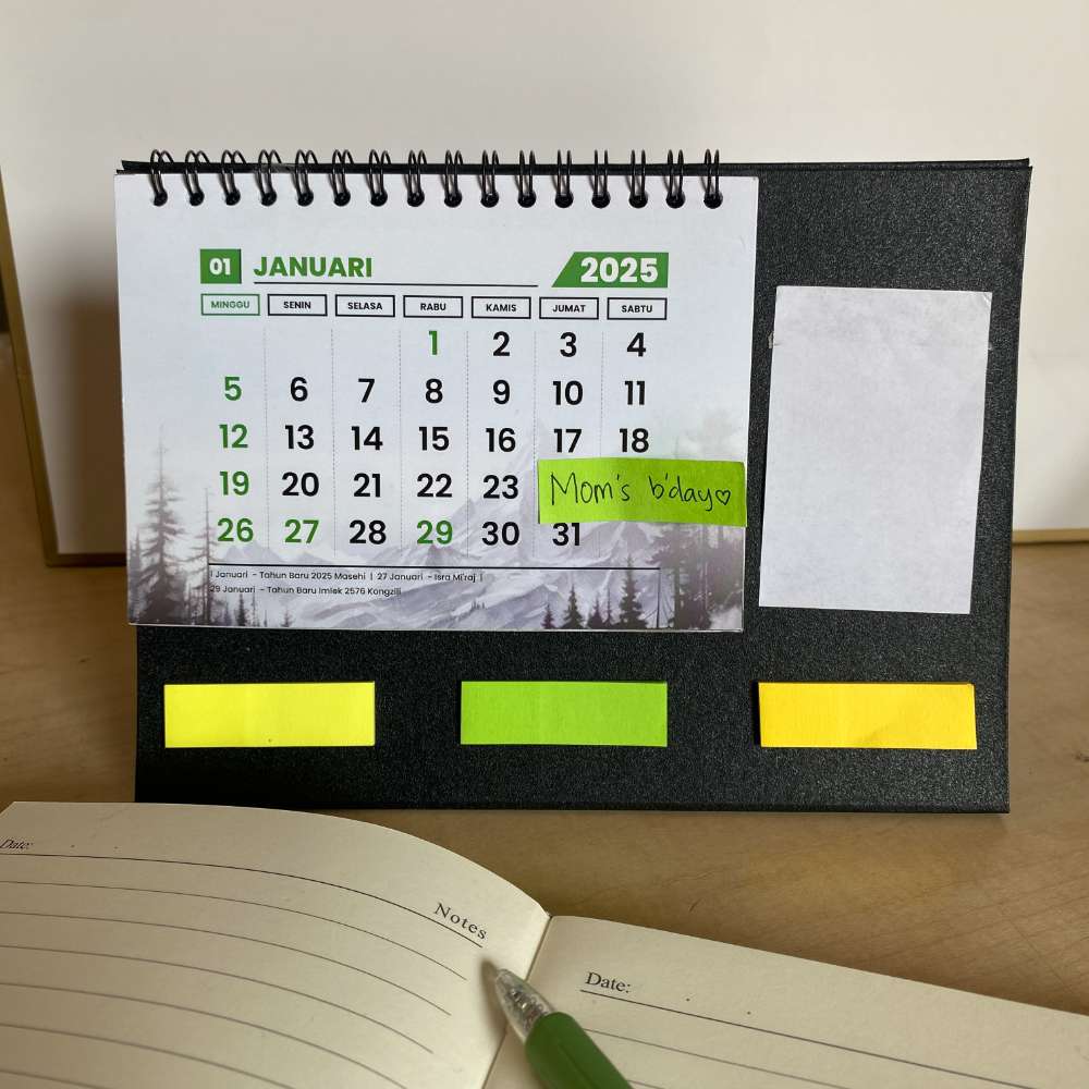 Contoh Cetak Kalender Meja Jakarta 2026