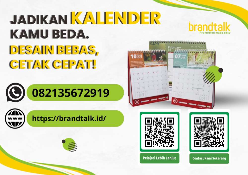Cetak Kalender Meja Gresik 