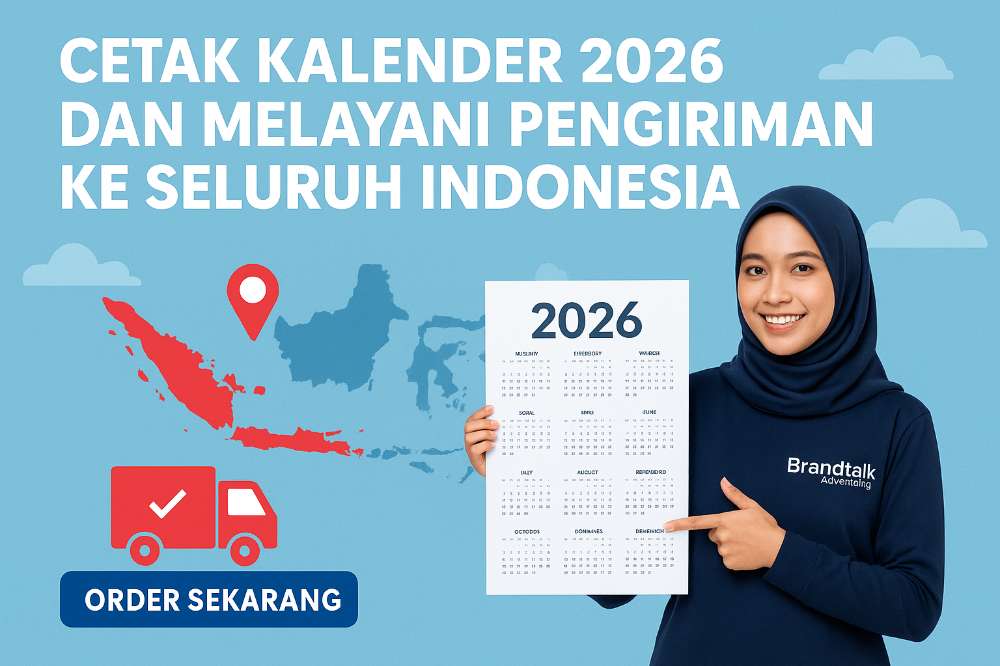 Cetak kalender 2026-Pengiriman seluruh indonesia